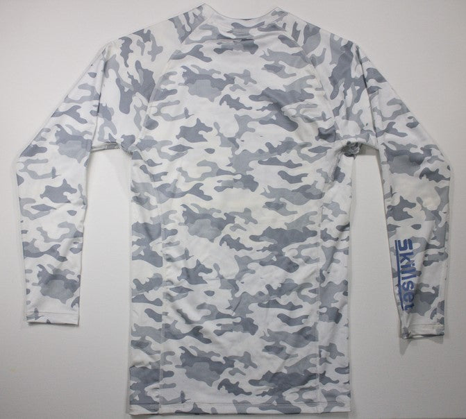 Long Sleeve Camo-print Rash Guard